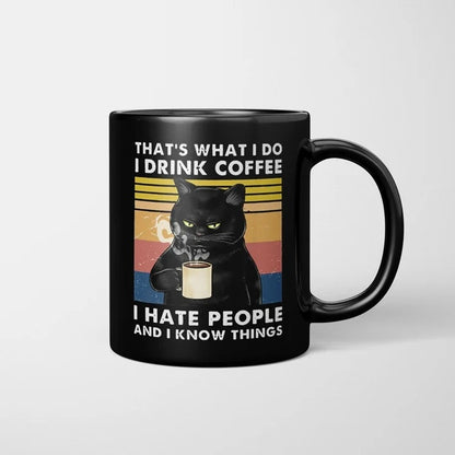 Design of a Funny Cat Coffee Mug